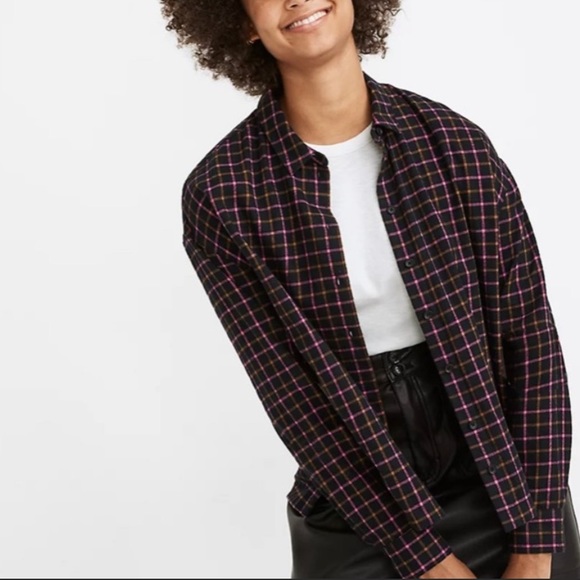 MW FLANNEL BUTTON DOWN - Picture 1 of 6